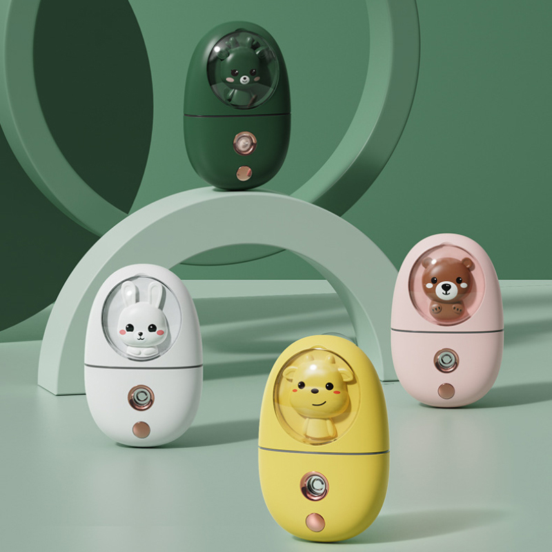 Face Steamer - Cartoon 35ML Mini Facial Humidifier Face