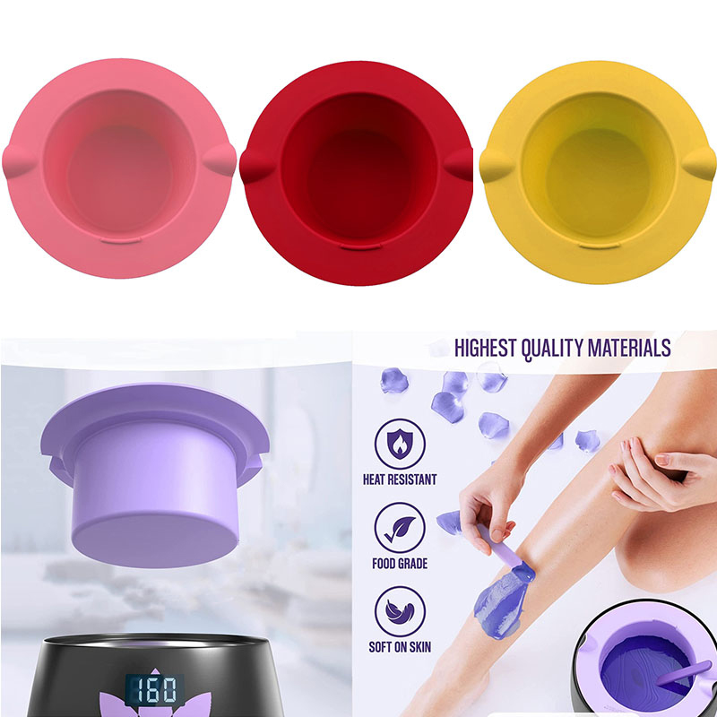 Wax Warmer - Wax Warmer Thickening Heat-resistant Silicone Bowls
