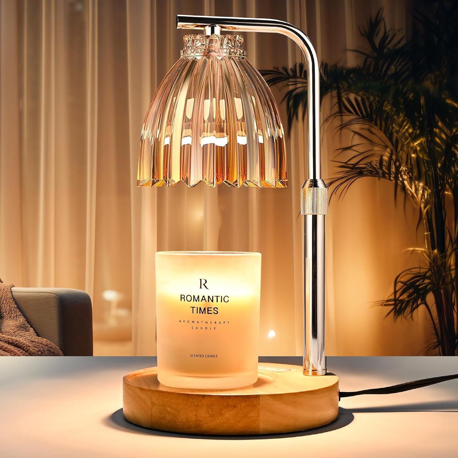 Wax Warmer - Adjustable Height Aromatherapy Wax Melt Warmer