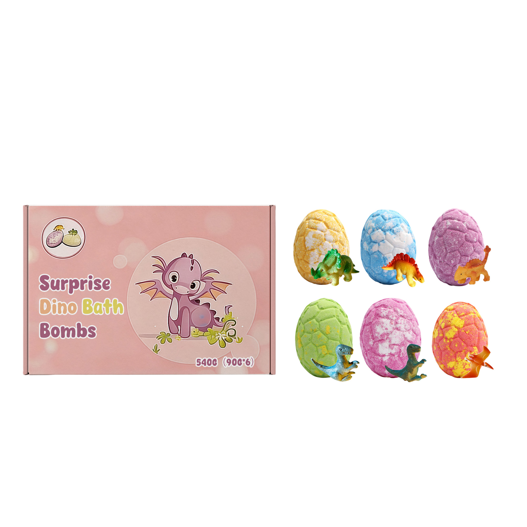 Dinosaur Egg Bath Bombs for Ki - Bath Salts recension och pris