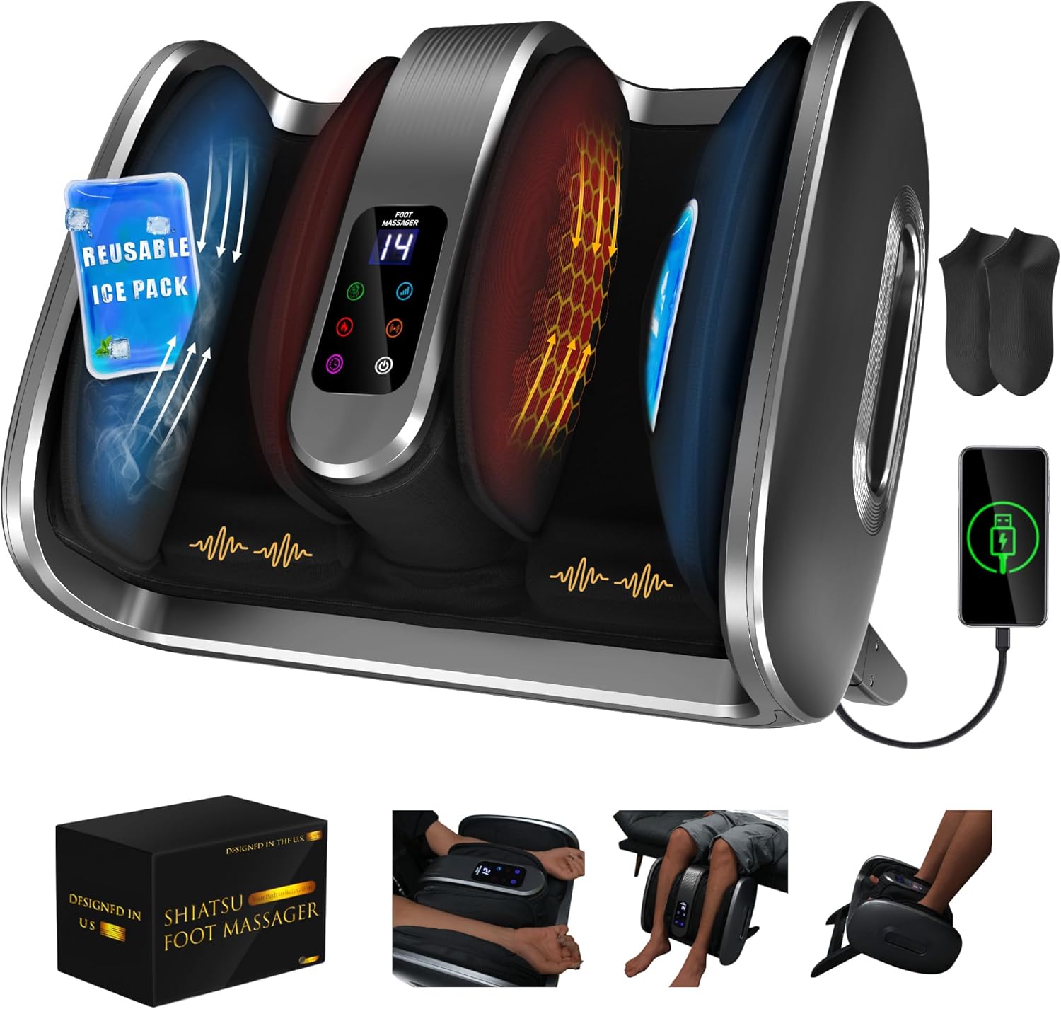 R Home Use Professional Shiats - Foot Spa recension och pris
