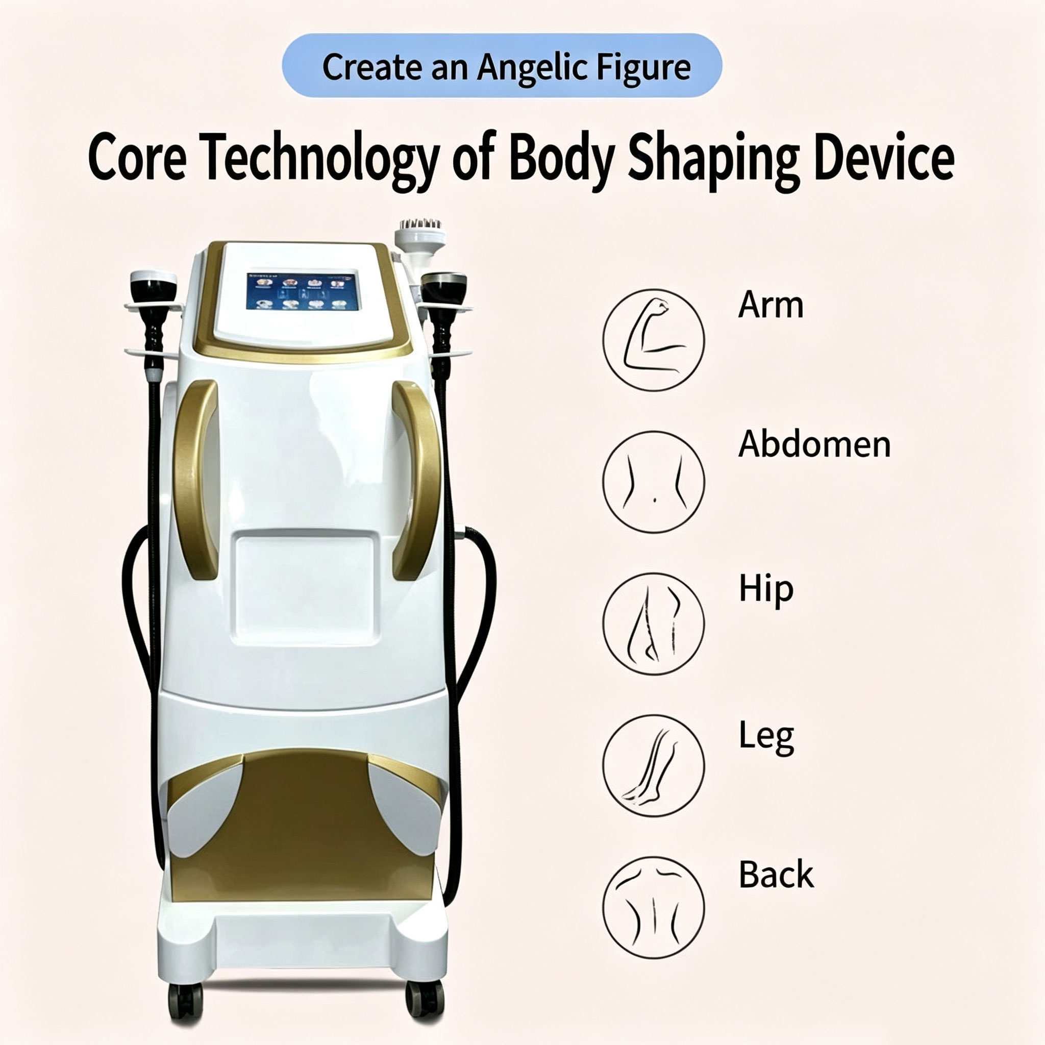 Air Sculpting Equipment for Po - Body Brush recension och pris