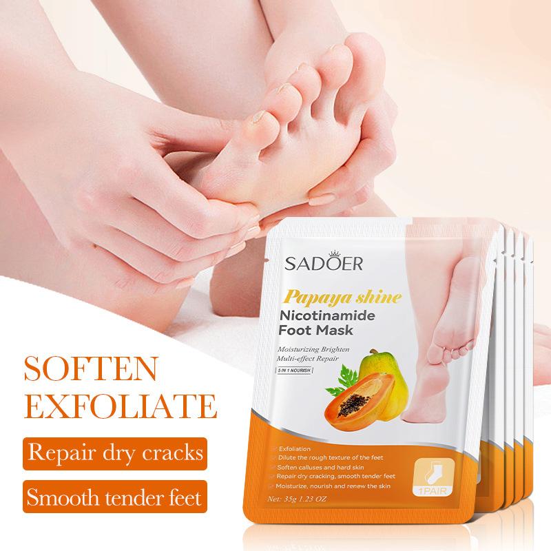 1 Pairs SADOER Fruits Foot Mas - Foot Spa recension och pris