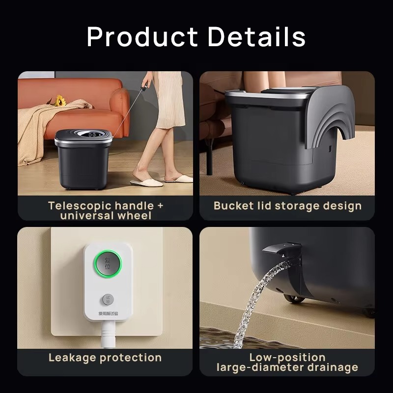 Portable Electric Foot Massage - Spa Massager recension och pris