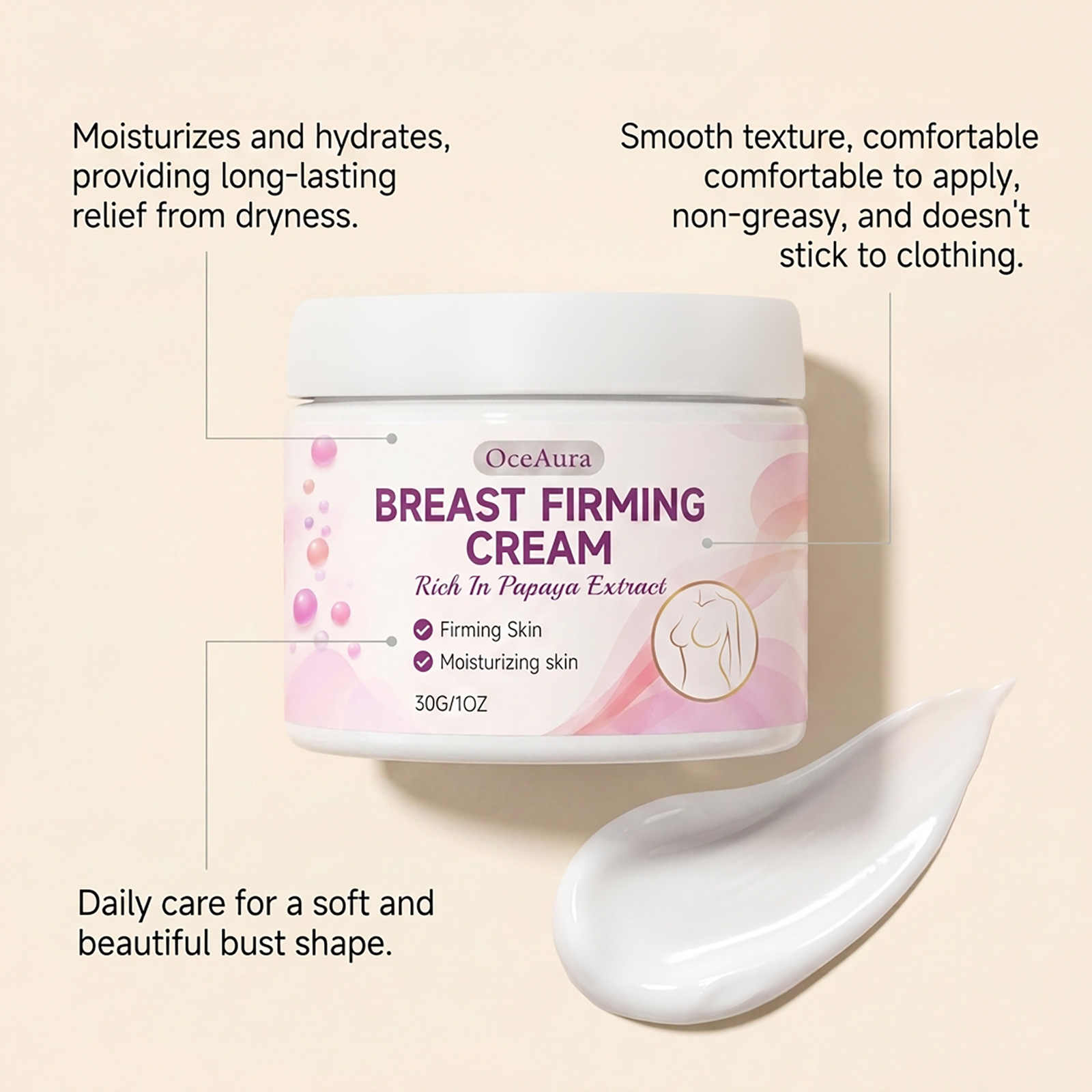 Papaya Extract Chest Care Crea - Spa Massager recension och pris