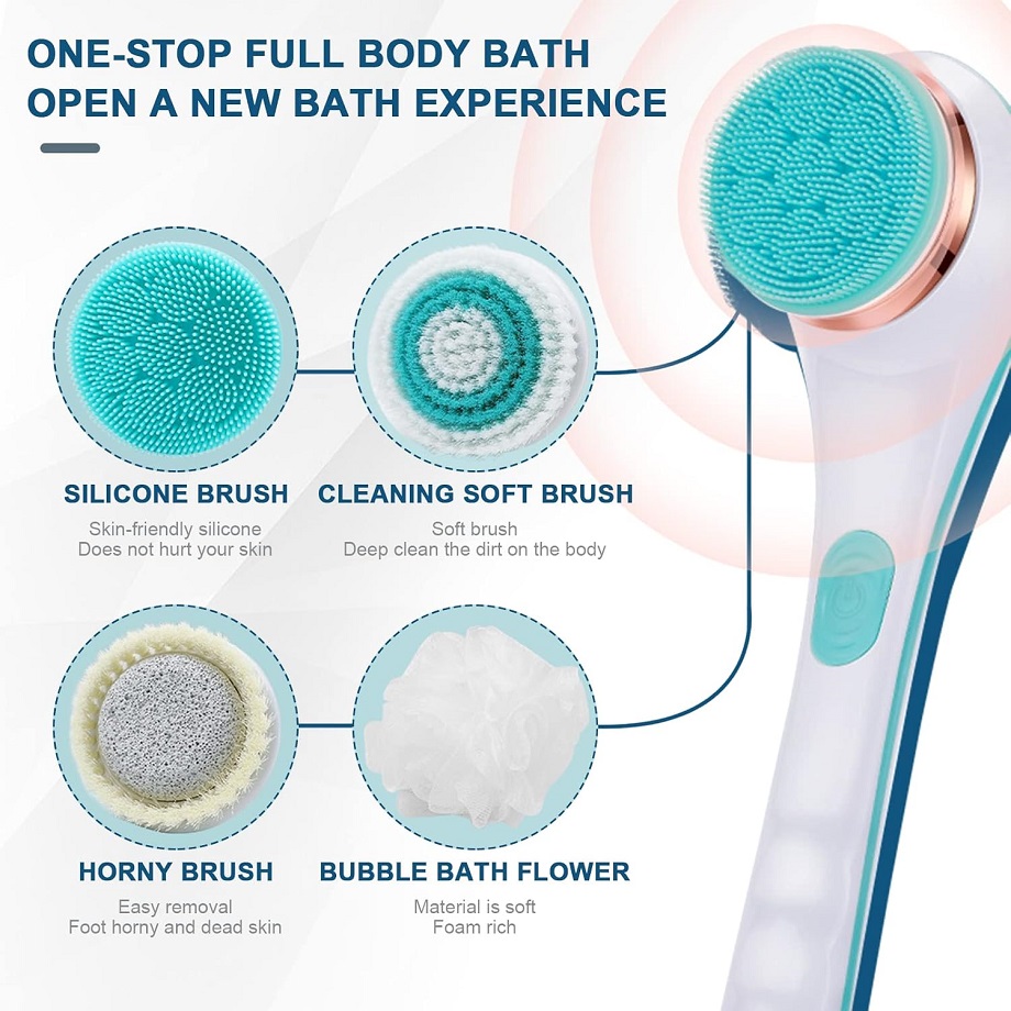 Electric Body Scrubber Shower  - Bath Salts recension och pris