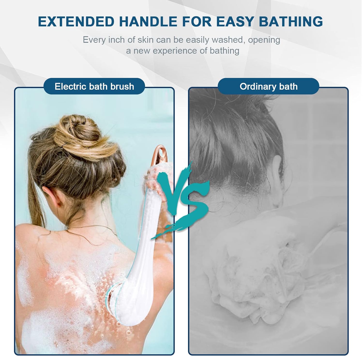Electric Body Scrubber Shower  - Bath Salts recension och pris