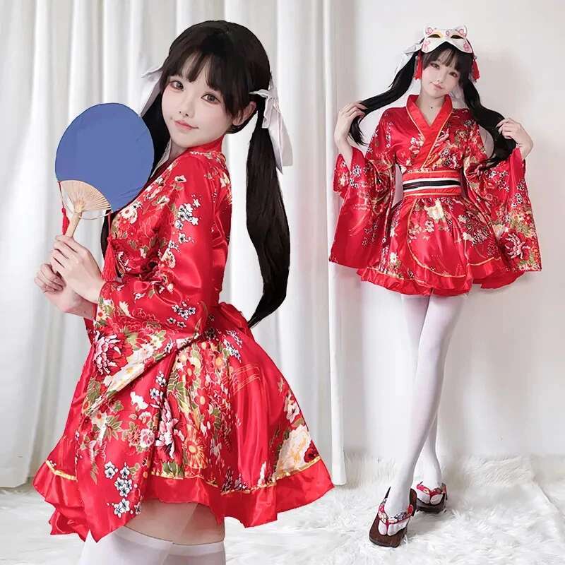 Japanese Modified Kimono Dress - Bathrobe recension och pris