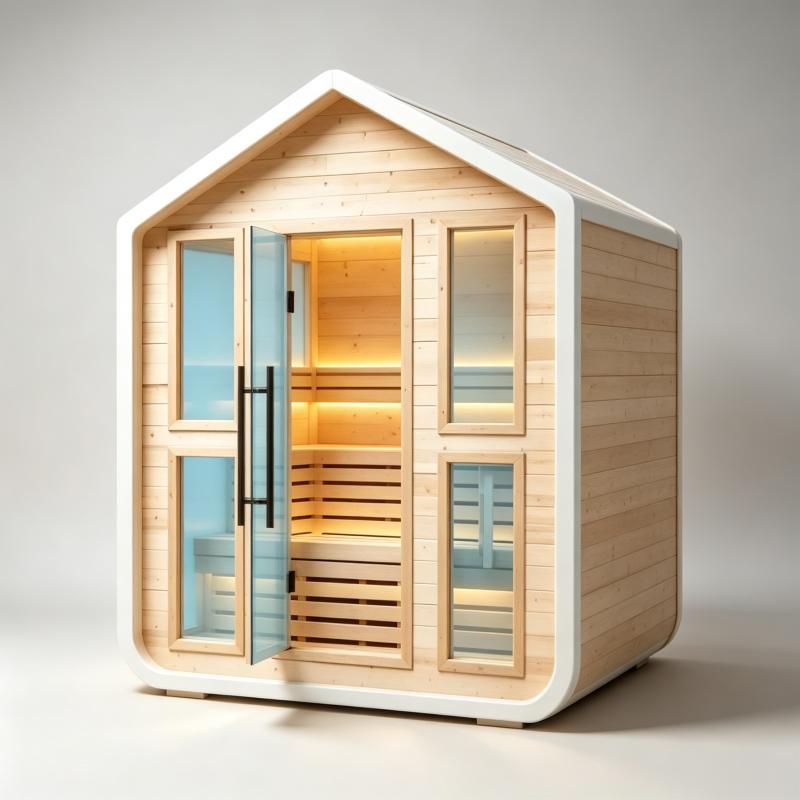 Custom Luxury Sauna Cabin Soli - Spa Wellness Gym recension och pris
