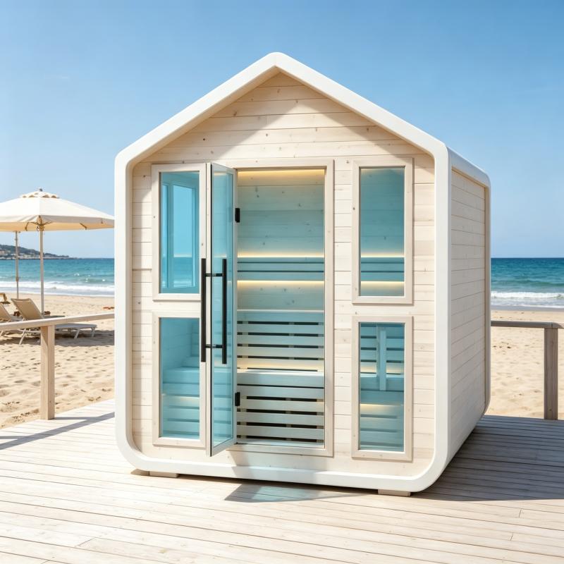 Custom Luxury Sauna Cabin Soli - Spa Wellness Gym recension och pris