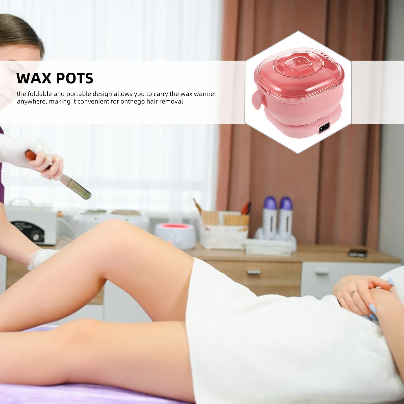 Foldable Portable Wax Warmer f - Wax Warmer recension och pris