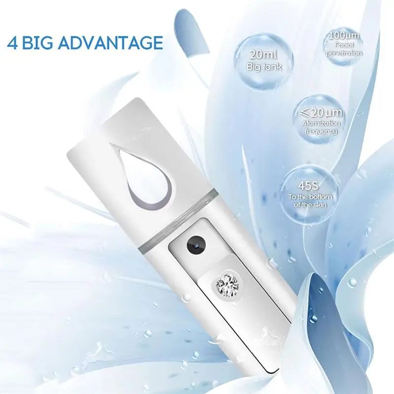 Nano Facial Steamer Mist Spray - Face Steamer recension och pris