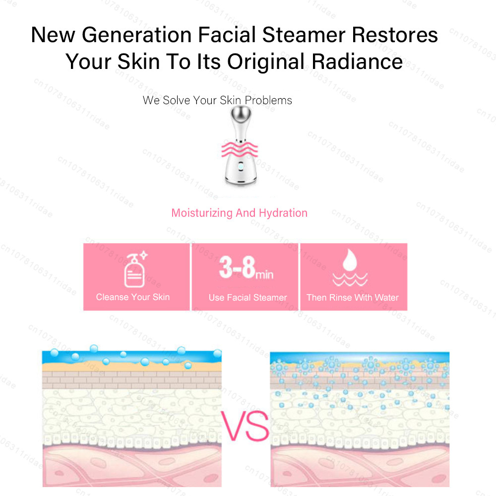 70Ml Face Steamer Nano Steam H - Face Steamer recension och pris