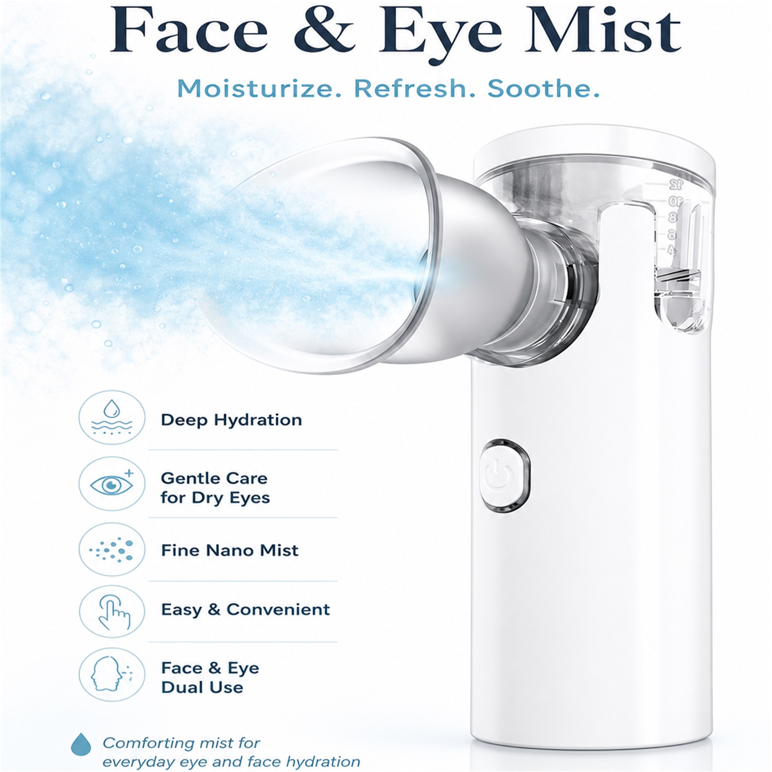 Eye Nano Humidifier Nebulizer  - Face Steamer recension och pris