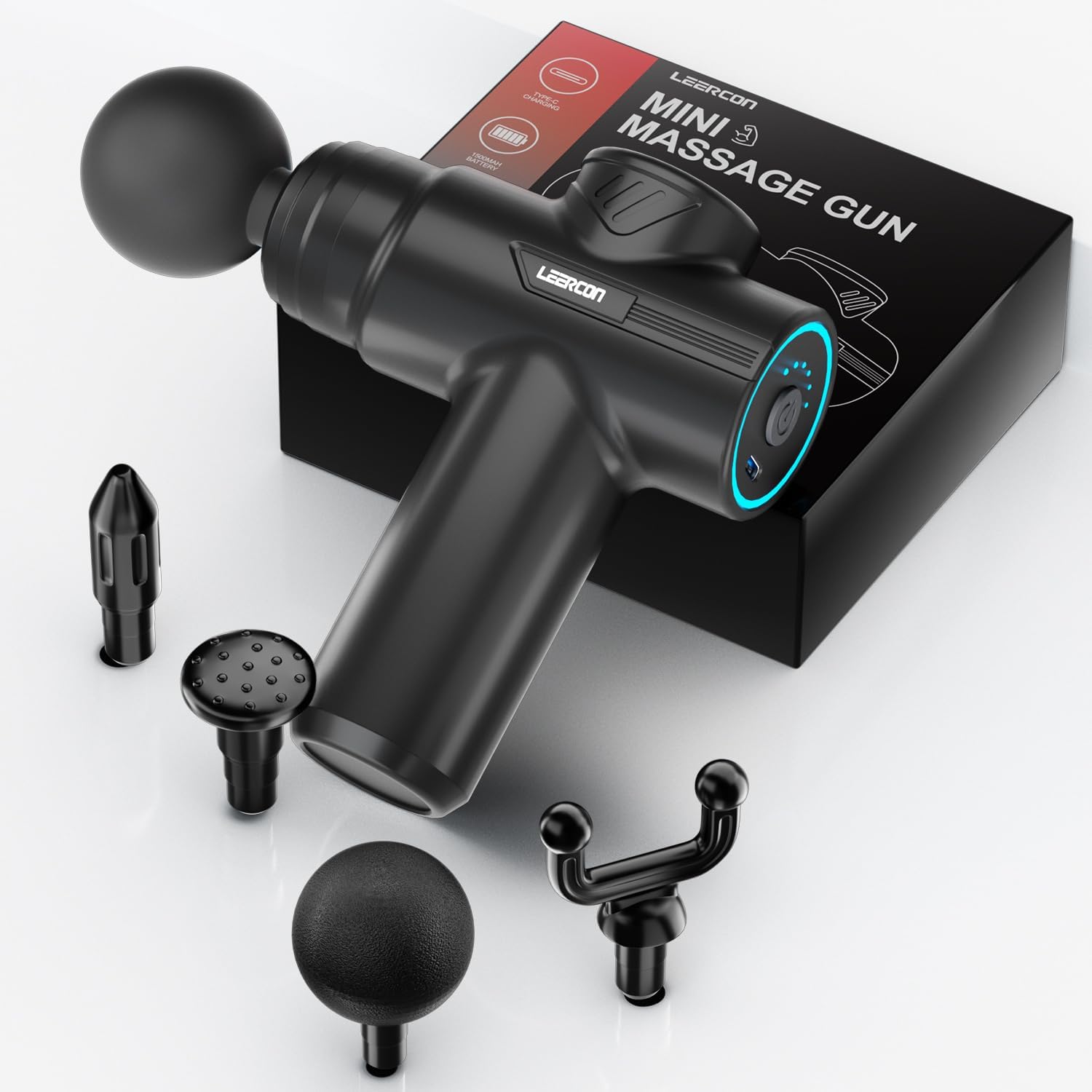 LEERCON Mini Massage Gun, 6 Sp - Massage Gun recension och pris
