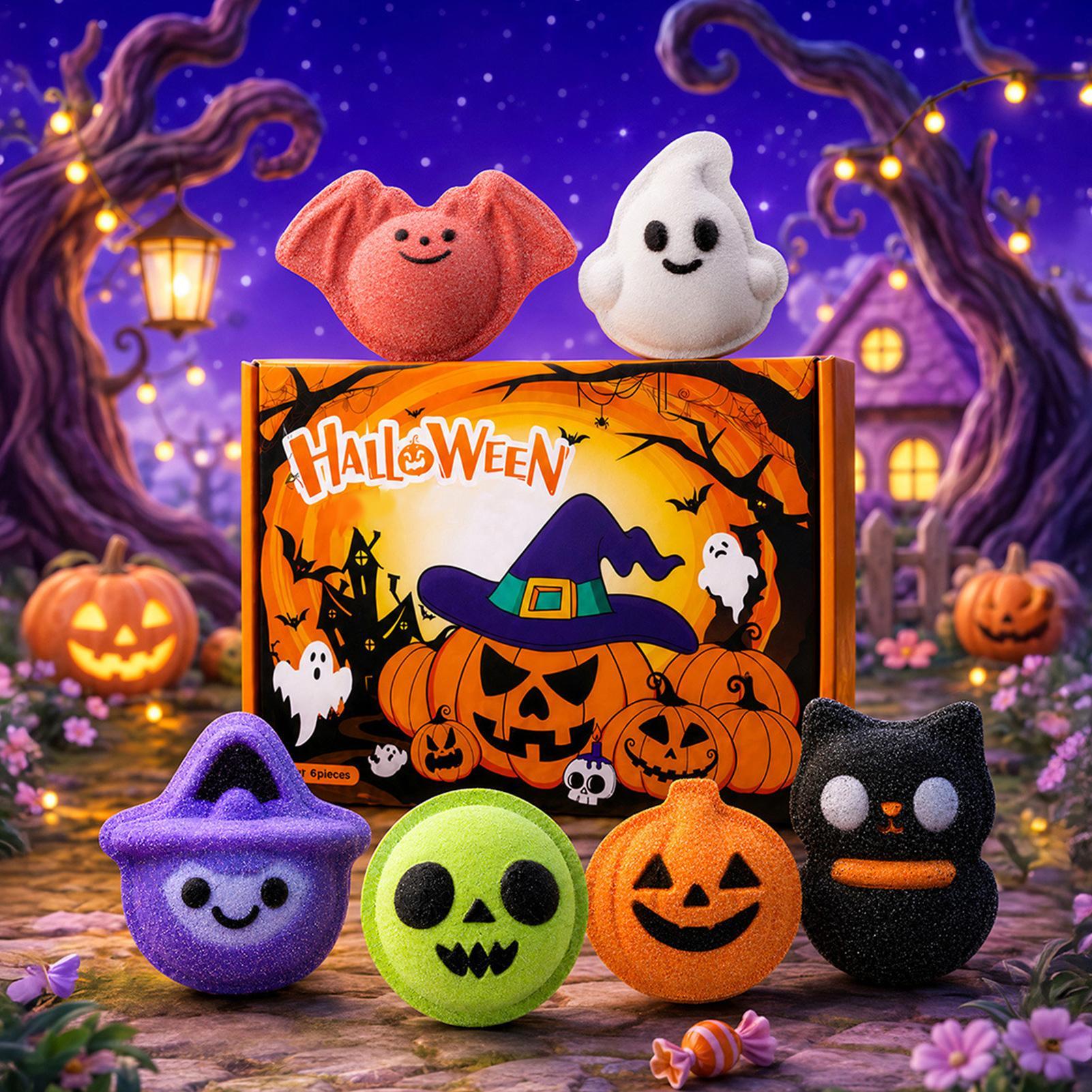 Halloween Bath ball Set, 6-pie - Bath Salts recension och pris