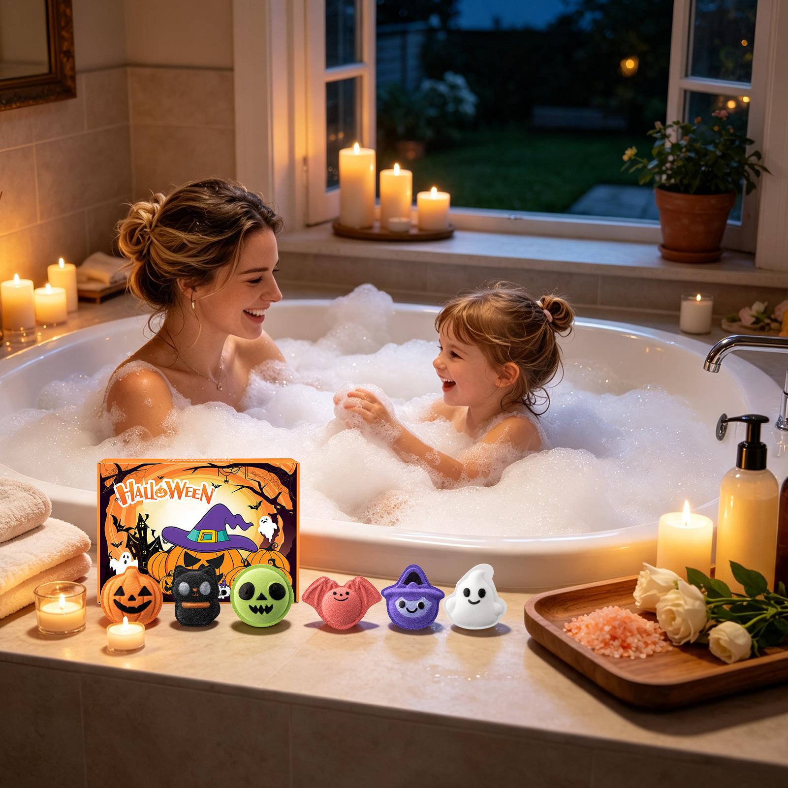 Halloween Bath ball Set, 6-pie - Bath Salts recension och pris