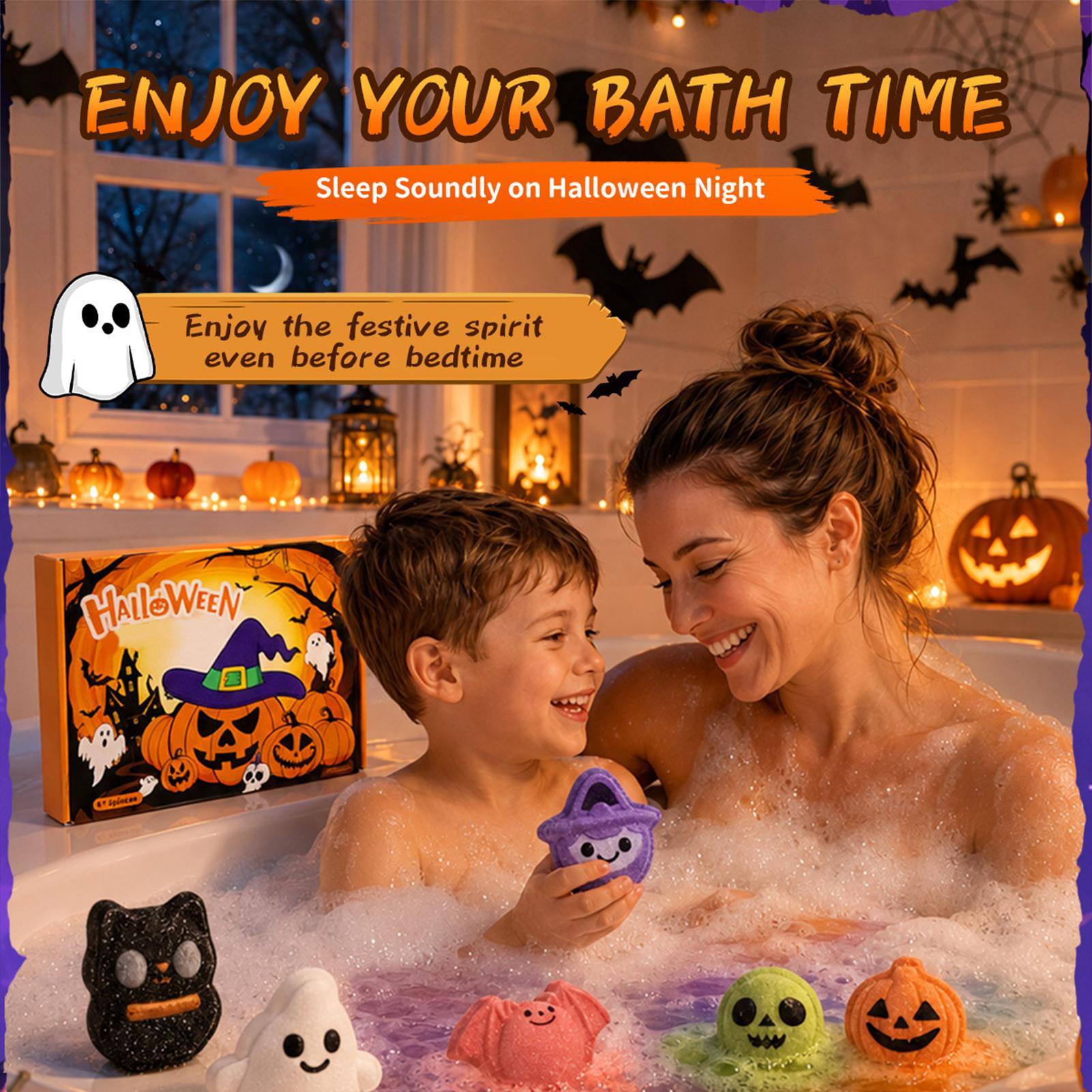 Halloween Bath ball Set, 6-pie - Bath Salts recension och pris