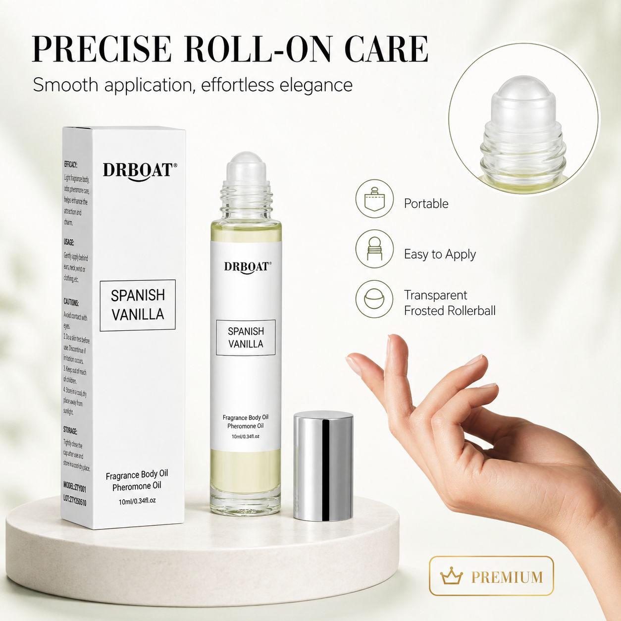 White Oud Pheromone Body Oil 1 - Body Oil recension och pris