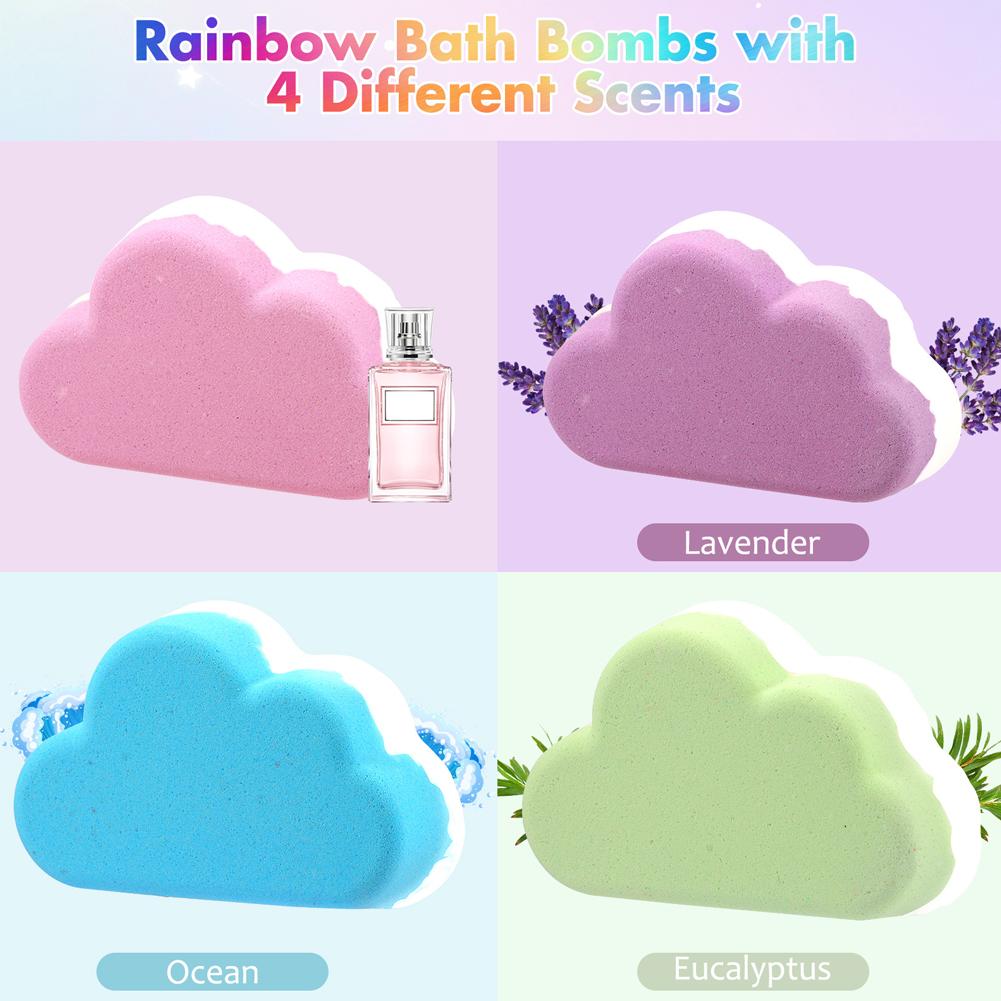 Rainbow Cloud Bath Ball for Ki - Bath Salts recension och pris