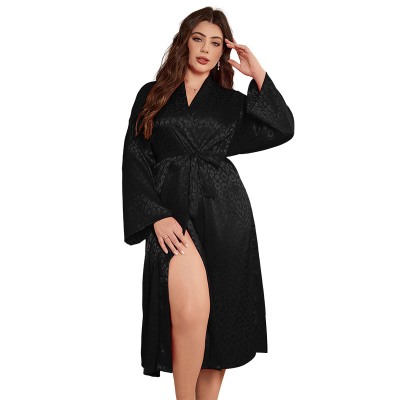 Plus Size Robe Pajama Women Sl - Bathrobe recension och pris