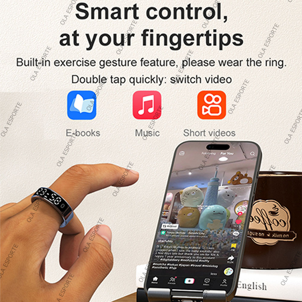 2026 New Smart Ring Display Sc - Body Brush recension och pris