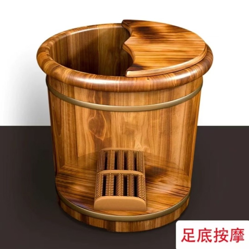 Wooden Foot Soaking Bucket, So - Spa Massager recension och pris