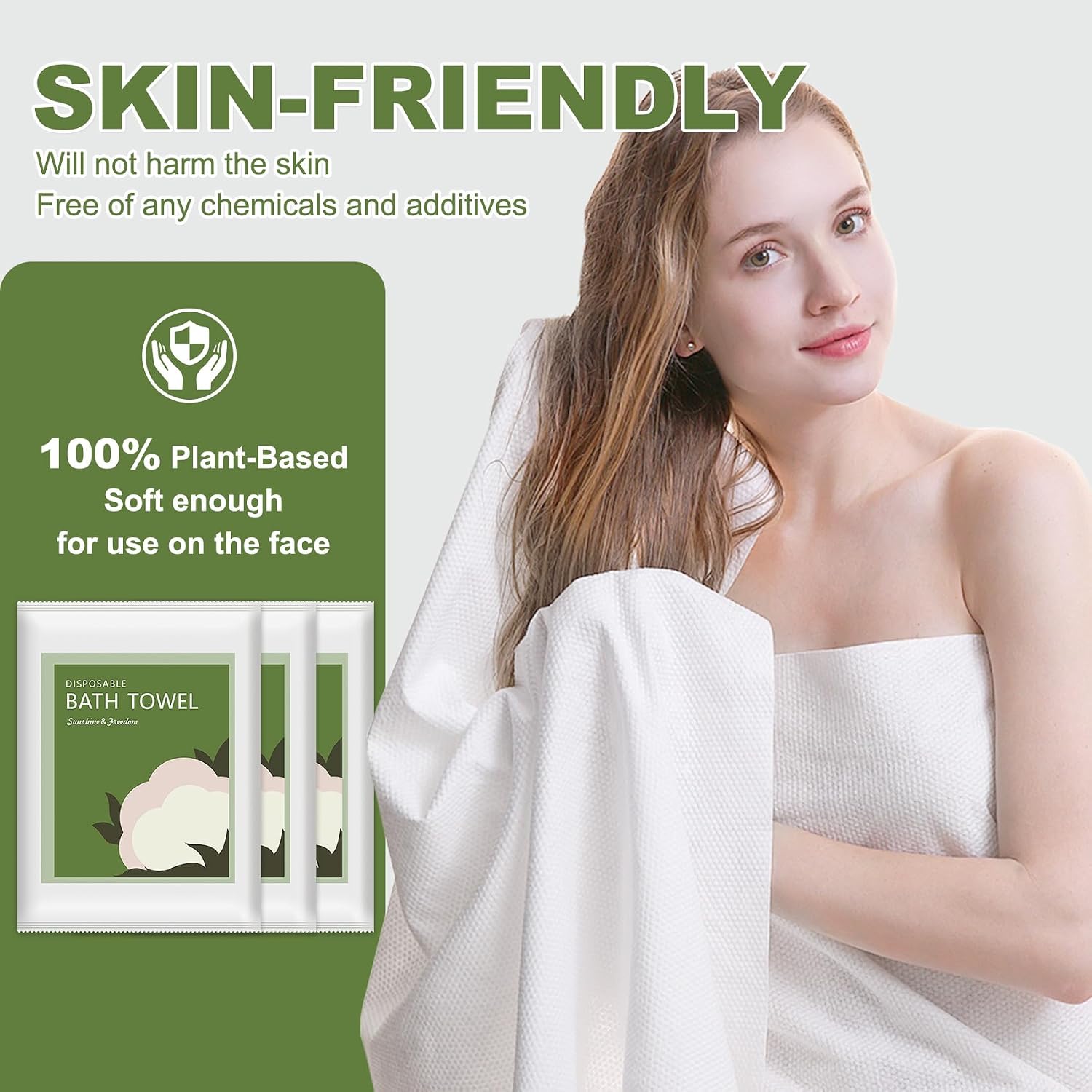 Disposable Bath Towels 10Pcs 5 - Spa Towel recension och pris