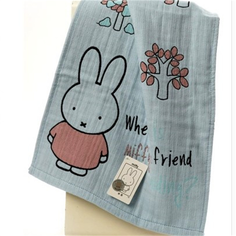 Miffy 100% Cotton Gauze Towel, - Spa Towel recension och pris