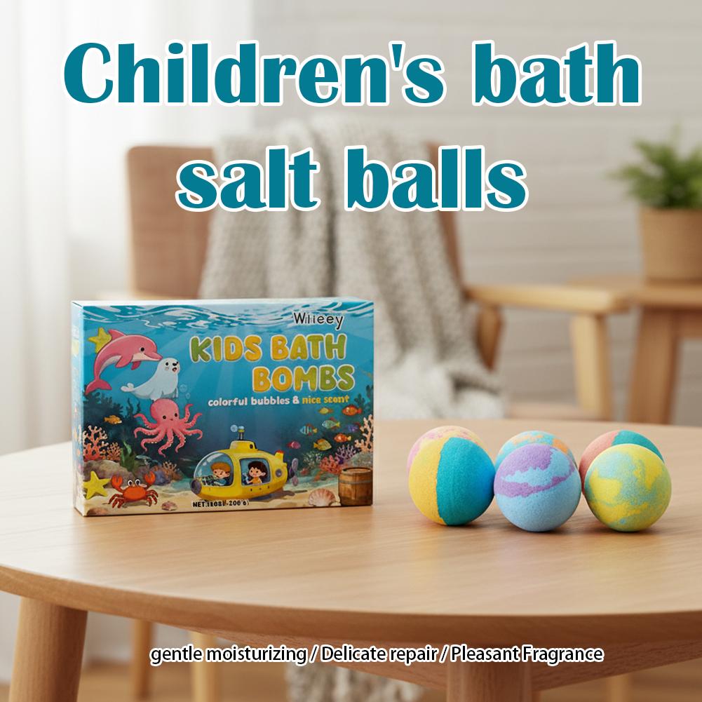 6pcs/Box Colorful Bath Bombs,  - Bath Salts recension och pris