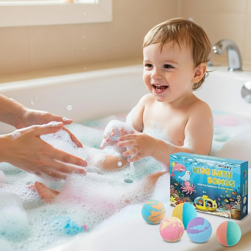 6pcs/Box Colorful Bath Bombs,  - Bath Salts recension och pris
