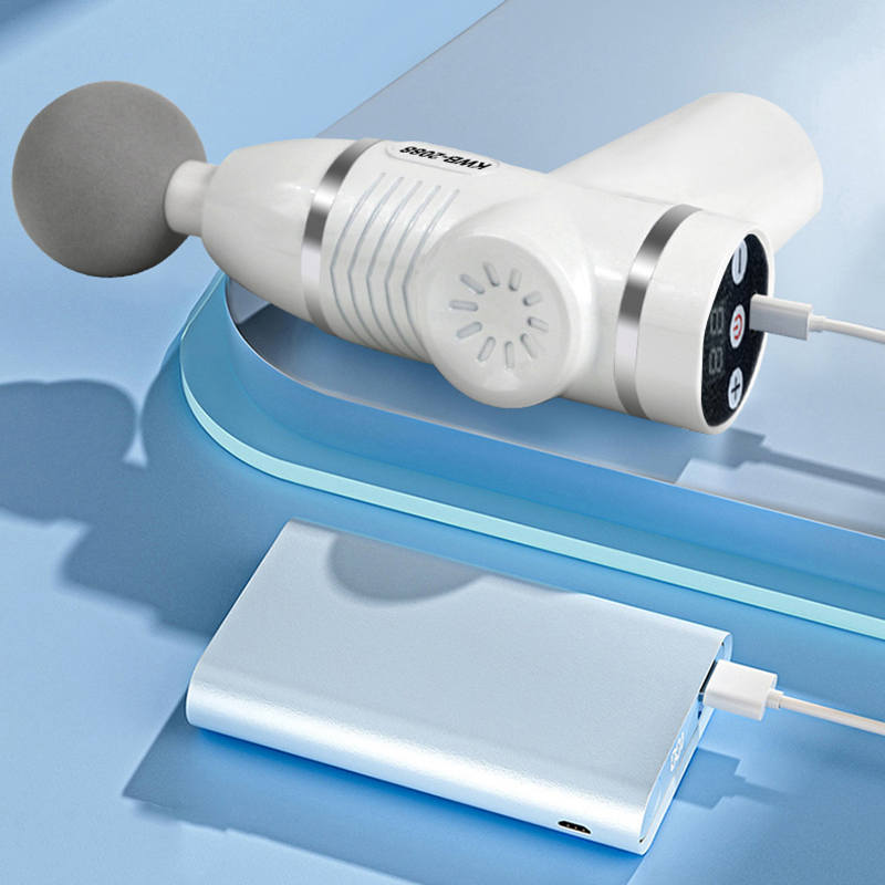 Fascia gun with 12 massage hea - Massage Gun recension och pris