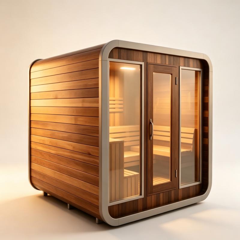 Luxury Custom Sauna Room Solid - Spa Wellness Gym recension och pris