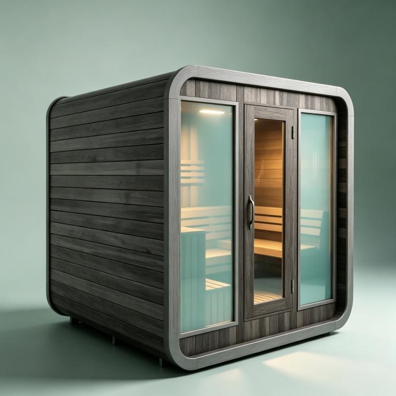 Luxury Custom Sauna Room Solid - Spa Wellness Gym recension och pris