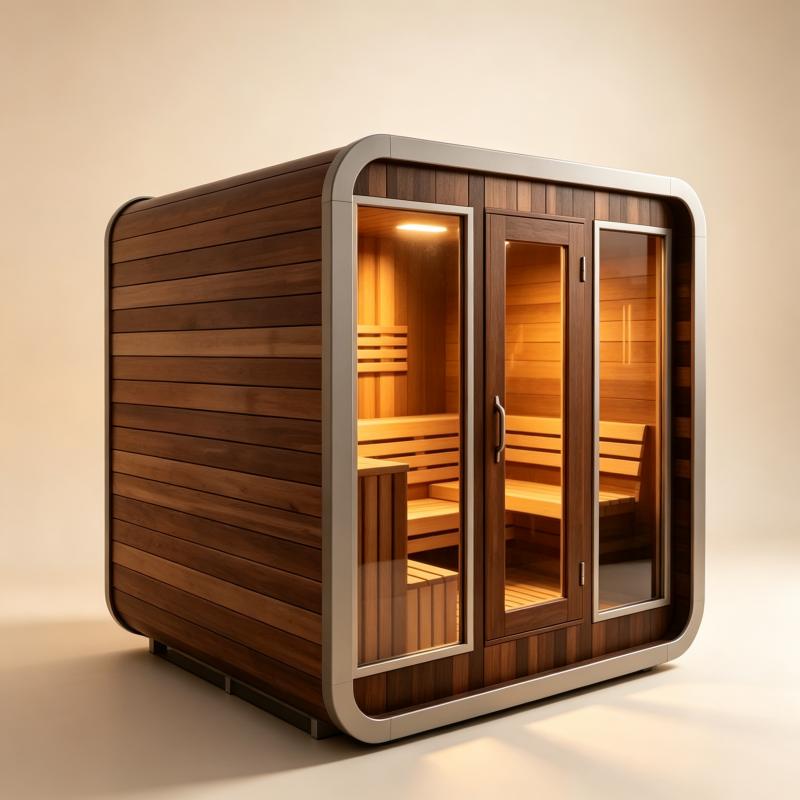 Luxury Custom Sauna Room Solid - Spa Wellness Gym recension och pris