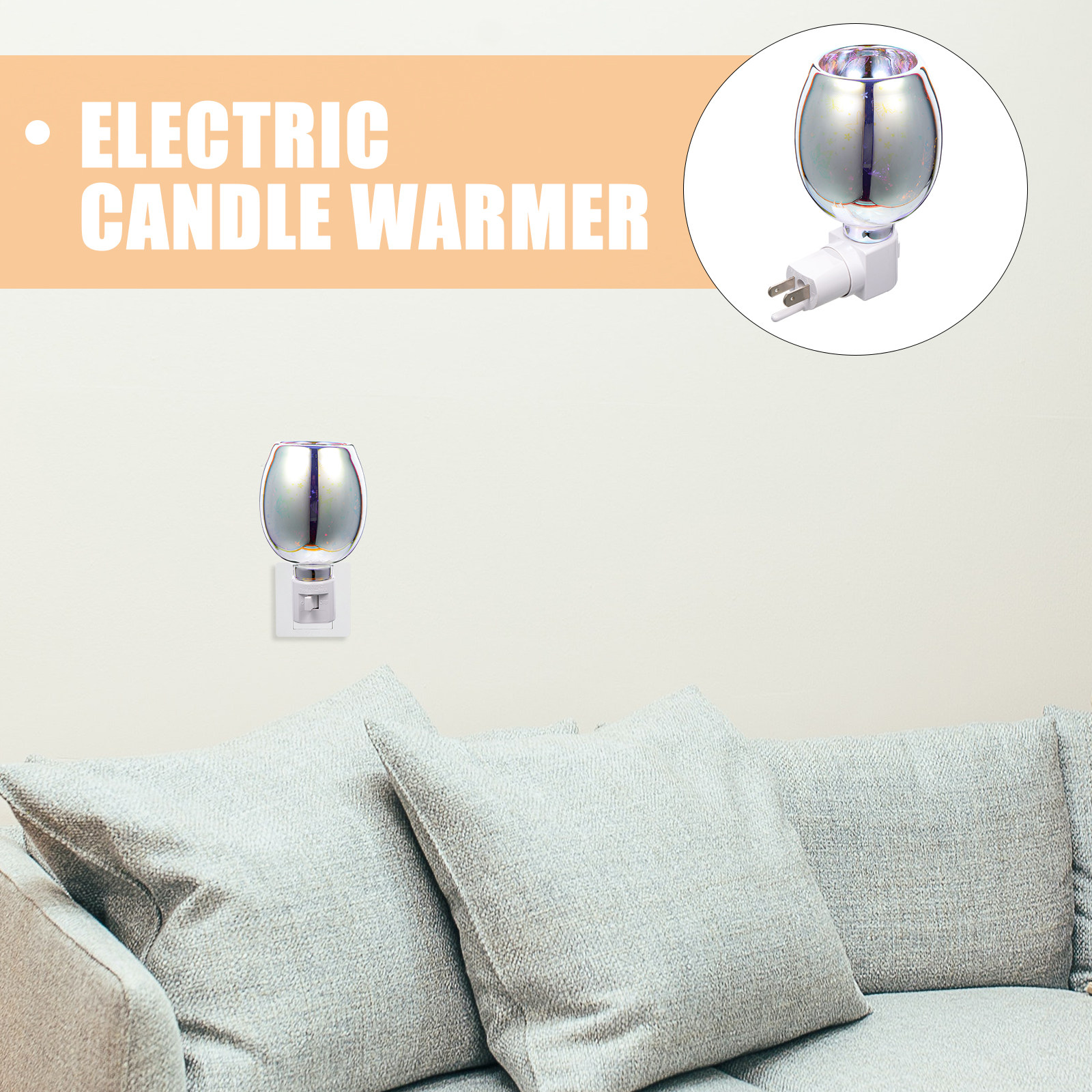 Plug In Glass Fragrance Warmer - Wax Warmer recension och pris