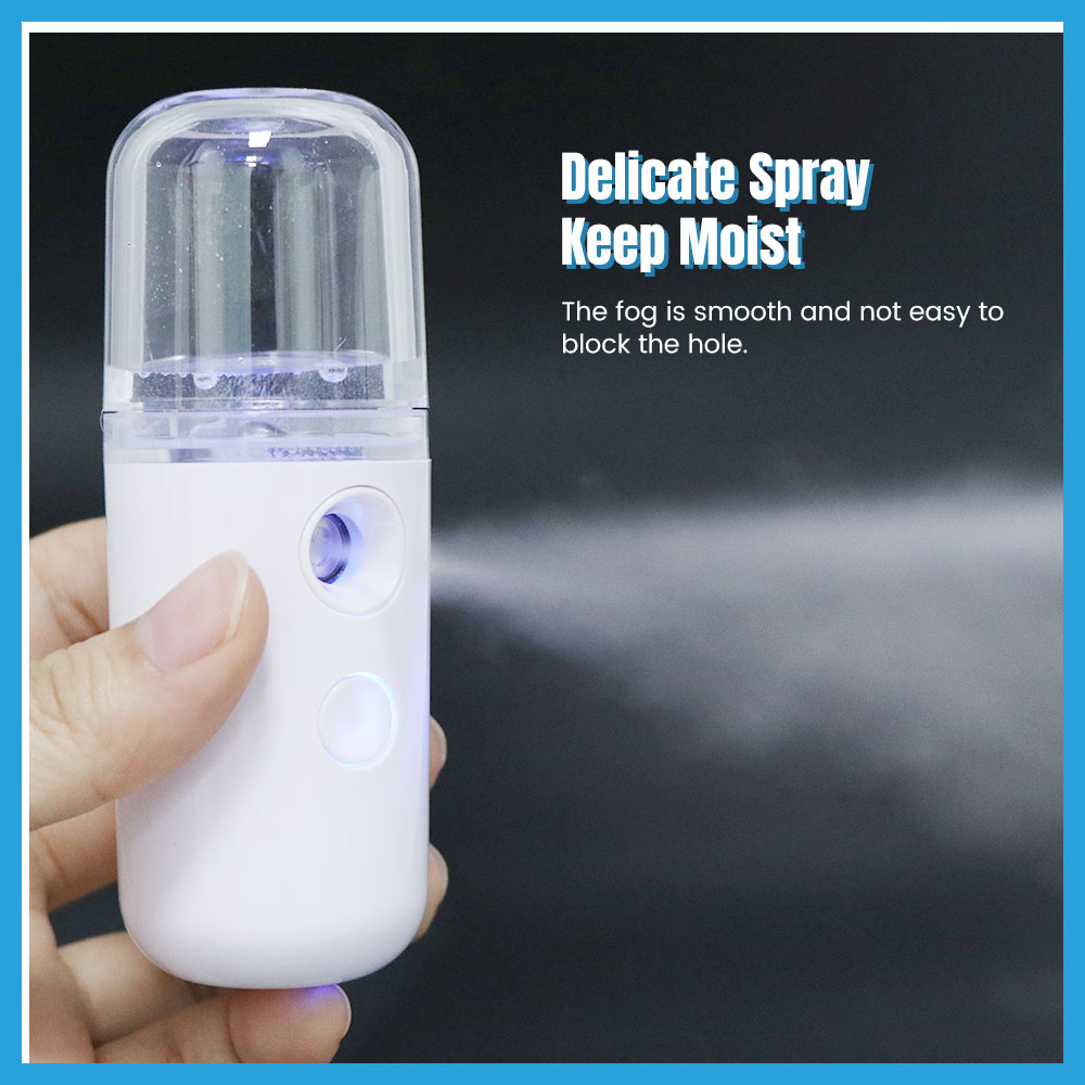 2/1pcs USB Rechargeable Nano M - Face Steamer recension och pris