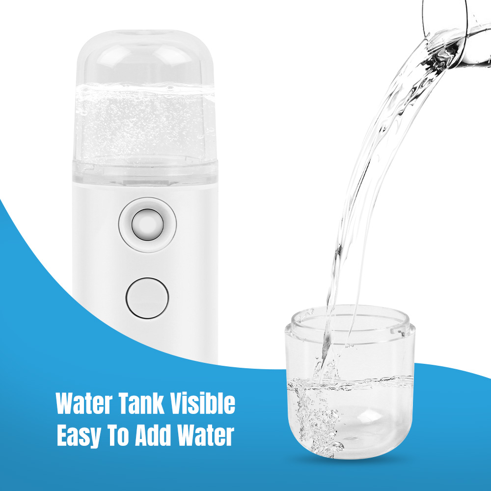 2/1pcs USB Rechargeable Nano M - Face Steamer recension och pris