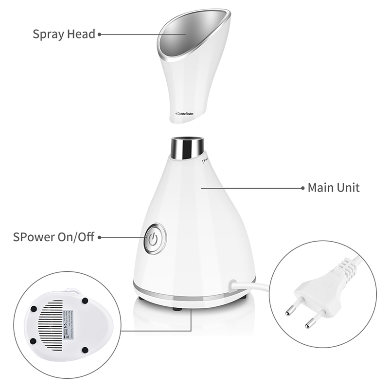 Portable Nano Ionic Hot Mist F - Face Steamer recension och pris
