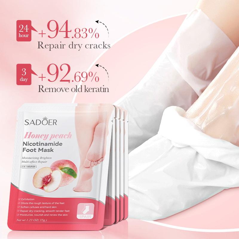 1 Pairs SADOER Fruits Foot Mas - Foot Spa recension och pris