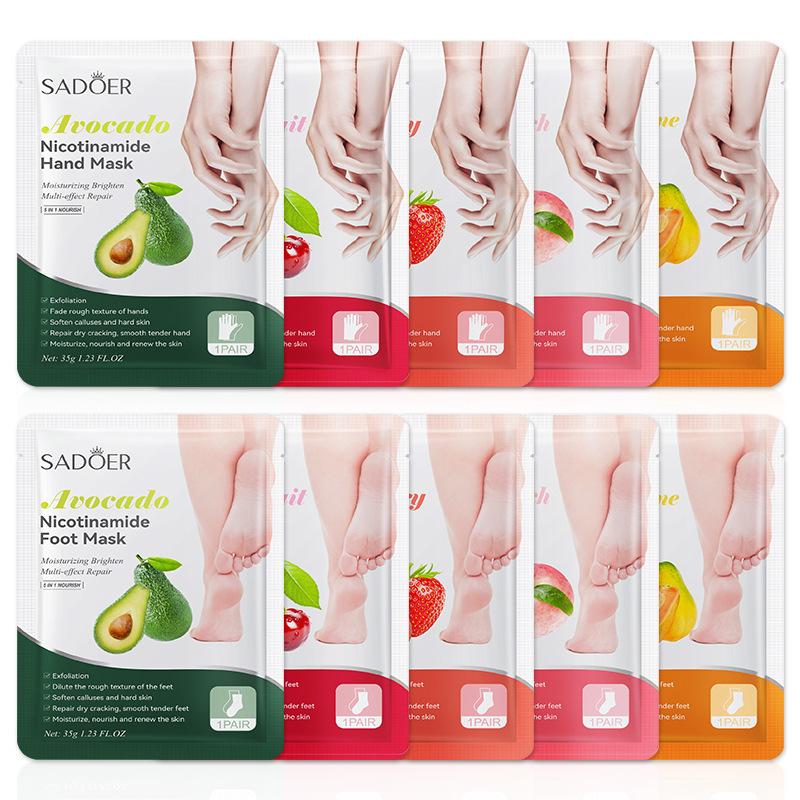 1 Pairs SADOER Fruits Foot Mas - Foot Spa recension och pris
