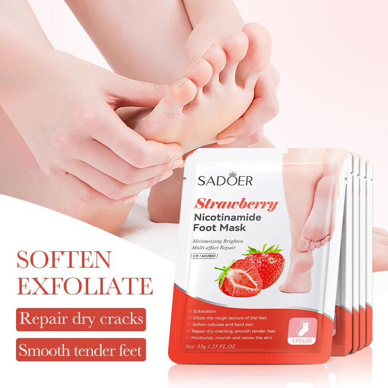 1 Pairs SADOER Fruits Foot Mas - Foot Spa recension och pris