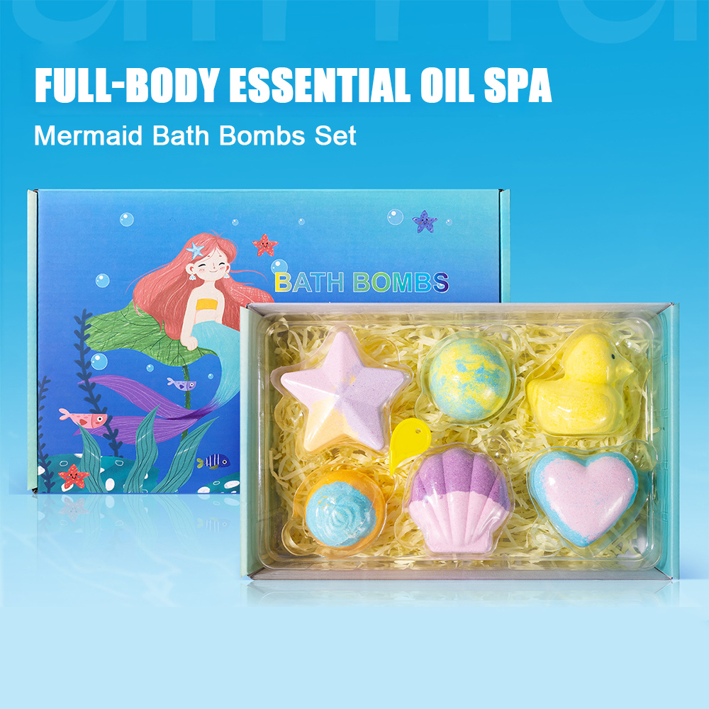 6Pcs Bath Bomb Gift Set for Wo - Bath Salts recension och pris