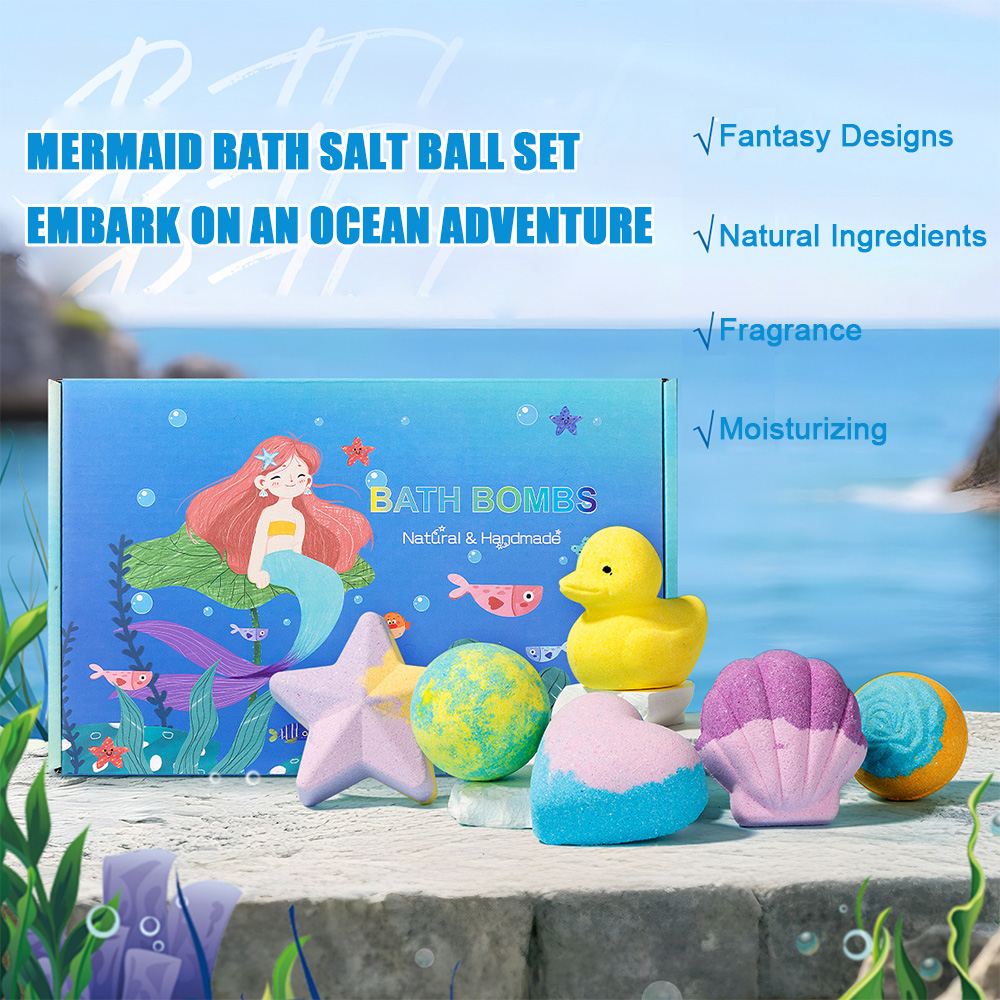 6Pcs Bath Bomb Gift Set for Wo - Bath Salts recension och pris
