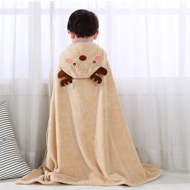 Coral fleece wearable blanket  - Spa Towel recension och pris