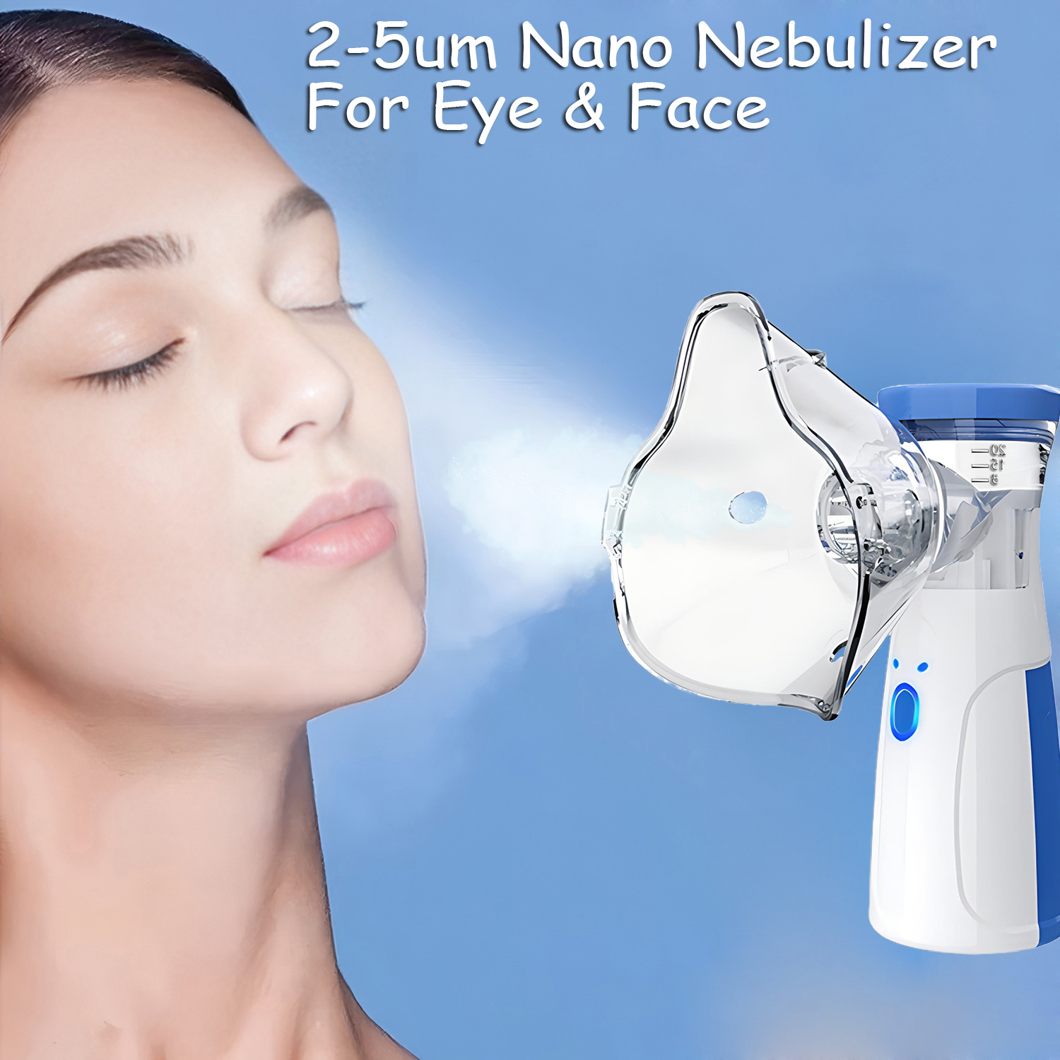 Mini Facial Steamer Silent Mes - Face Steamer recension och pris
